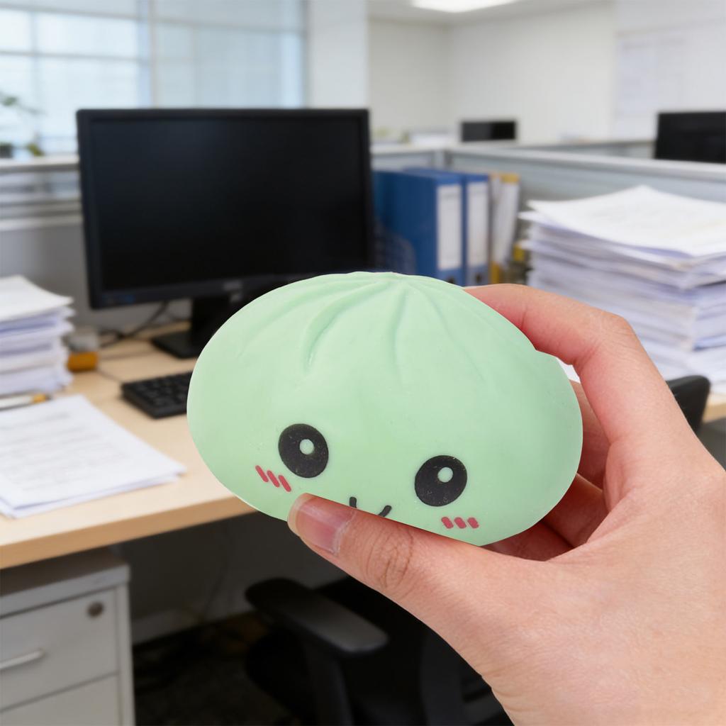 Giant Dumpling 4 Inch Dumpling Stress Bun Anxiety Soft Decompression Dough For Adults Prospector