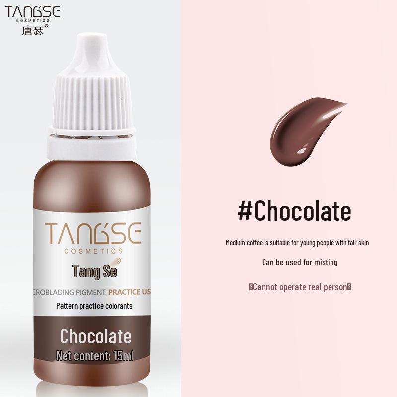 Tangse Stickerei Halbpermanente Augenbrauen- und Lippenfarbe Pigmentwerkzeuge