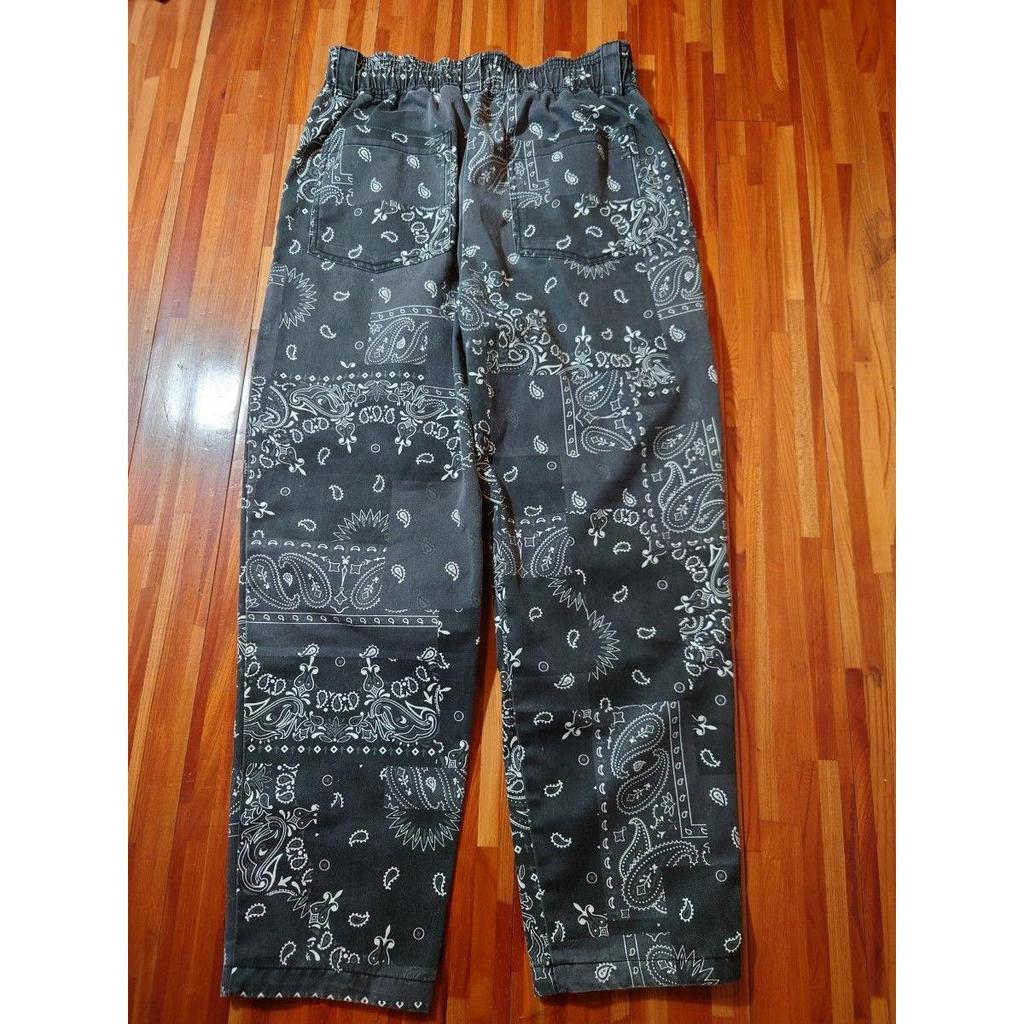 Used FREAK'S STORE Bandana Pattern Easy Pants M Size Paisley / Painter Jogger Work