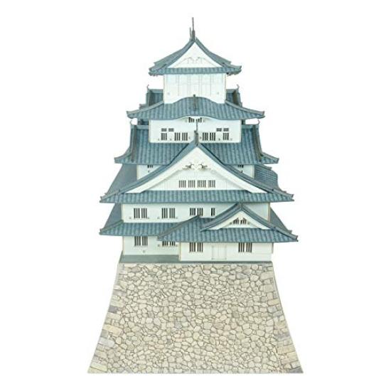 Sankei Miniature Art Kit Famous Castle Series National Treasure Himeji Castle Papercraft 1/300 MK04-07