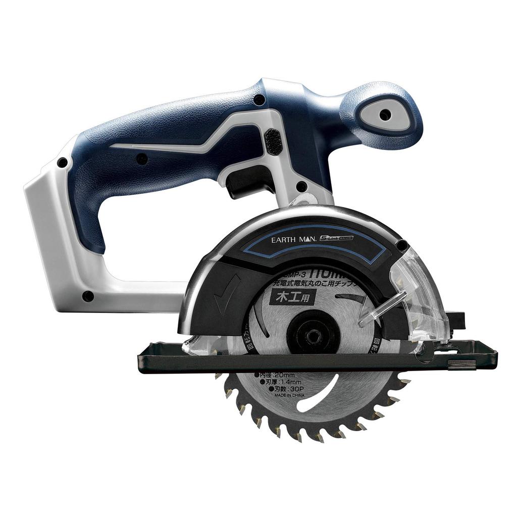 Takagi EARTH MAN S-Link 14.4V Cordless Circular Saw (Body Only) Circular Saw Capable of Cutting 2x4 Lumber RPM Approx. 1900 Min-1 DM-144LiAX
