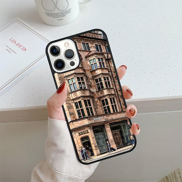 

Famous Historical Building Phone Case For iPhone 17 Air 14 15 16 13 12 Cover For Apple Pro Max 6S Plus Coque iPhone 17pro max