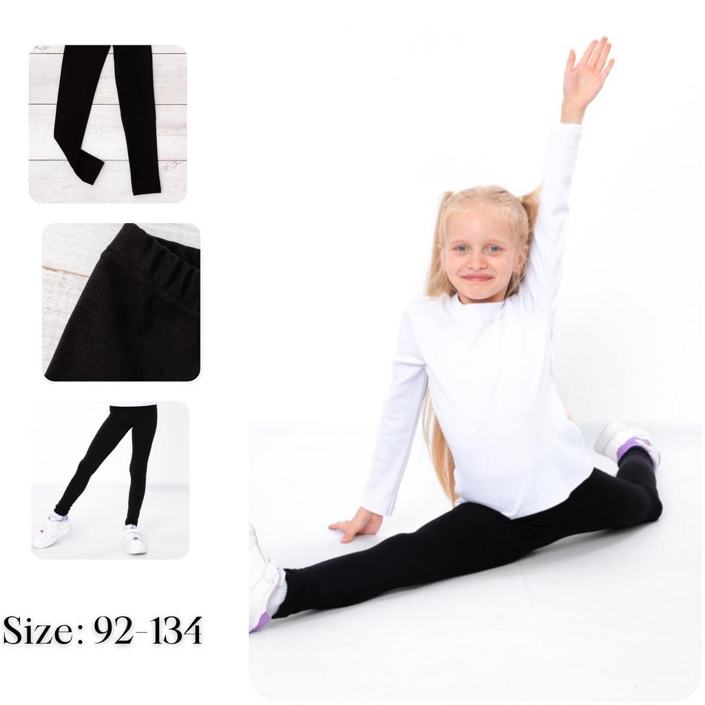 Legíny – Dívčí sametové s elastickým pasem, pro každý den, zimní, 6000-113-1 HC