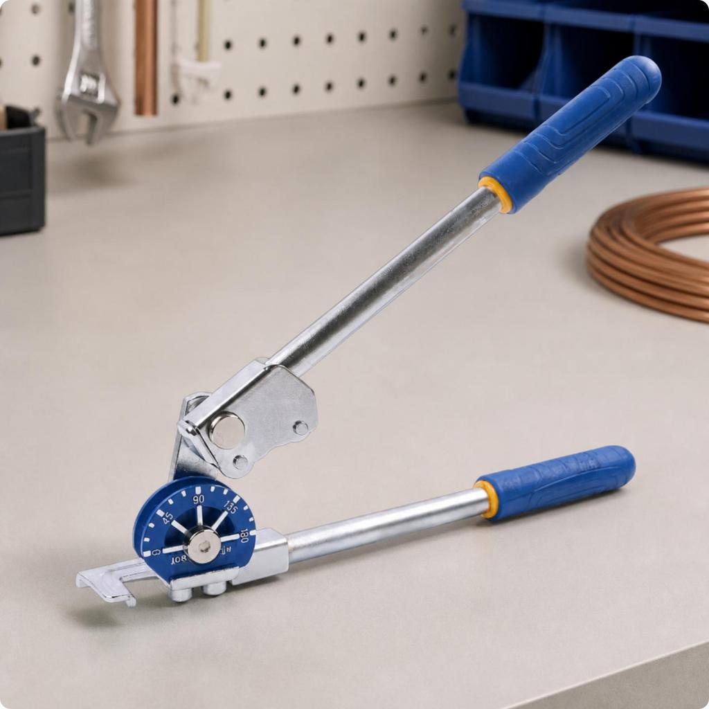 Manual Tube Bender Portable Ergonomic for Workshops
