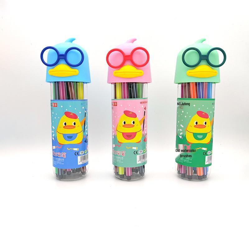 Pennarelli ad Acquerello Lavabili per Bambini: Set di Materiali Artistici per Scarabocchiare e Dipingere