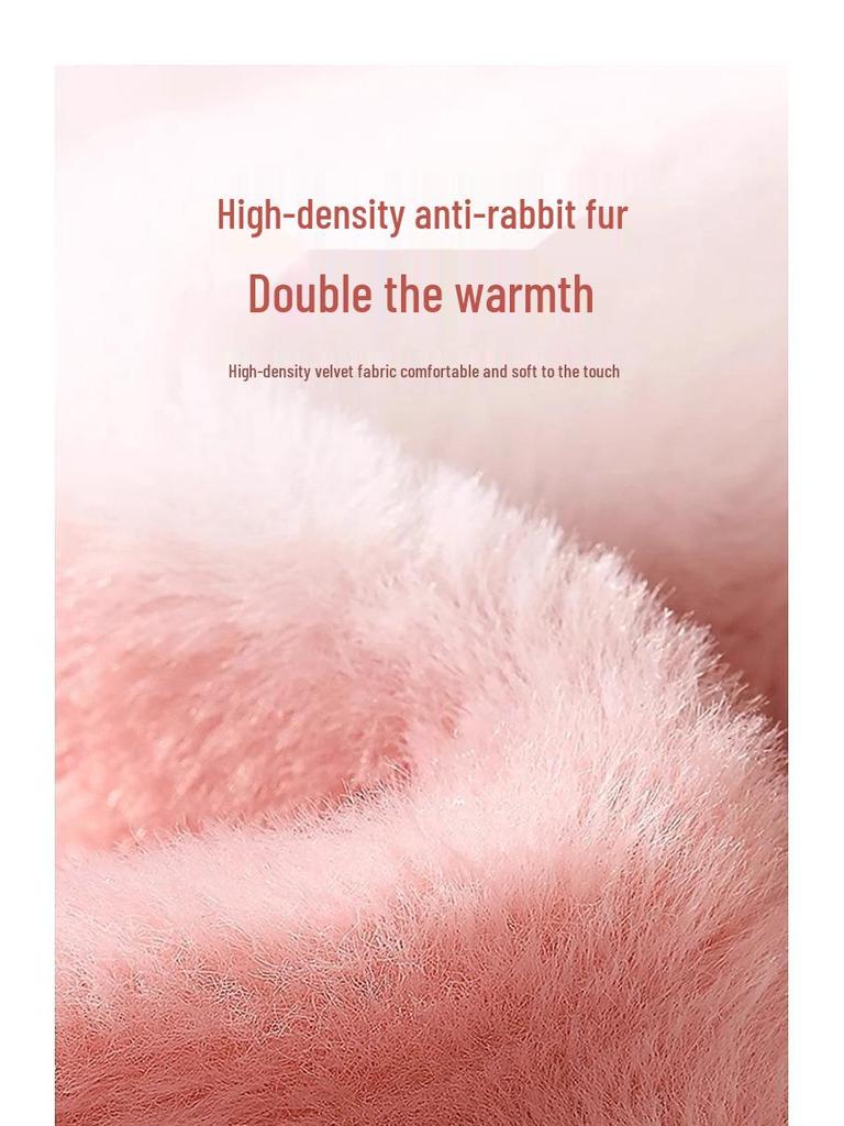 Plüsch-Wärmflasche - Handwärmer & Bauchkompresse, Verdickt und explosionsgeschützt