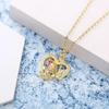 Collana Ciondolo Uccello a Forma di Cuore Elegante Huiyu per Donna