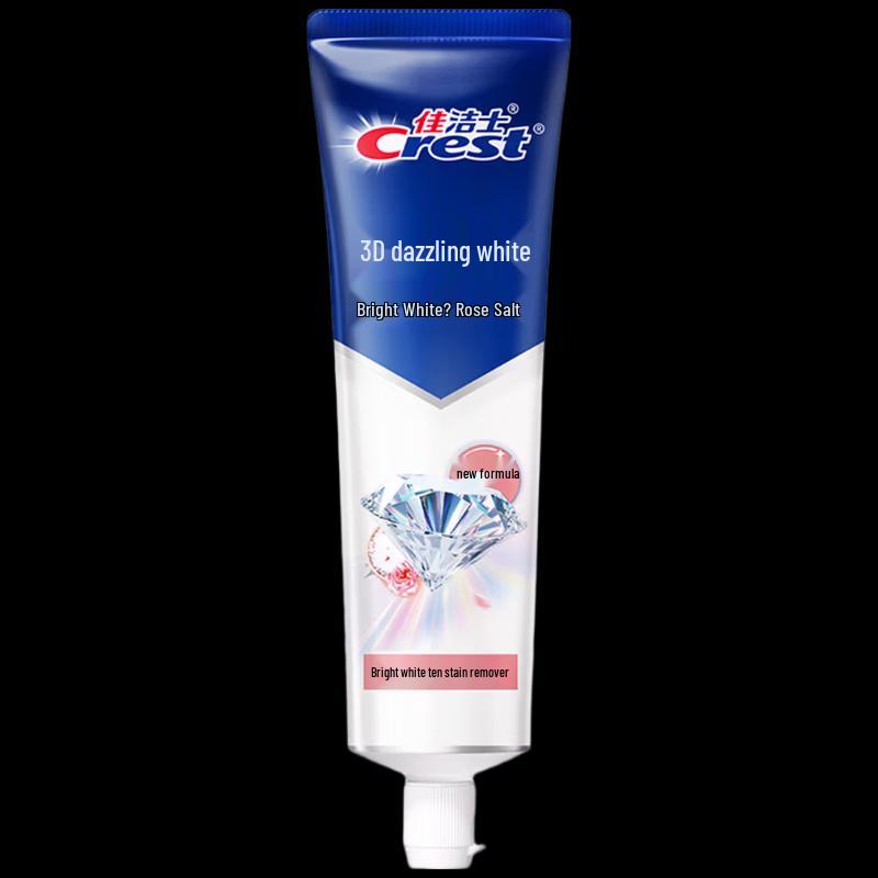 

Crest 3D White Rose Salt Toothpaste