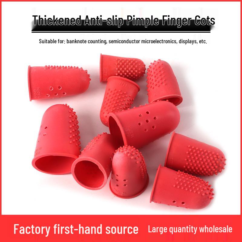Non-Slip Breathable Finger Cots - Thick, Wear-Resistant Protective Covers