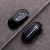 Suede Leather Car Key Case For Mercedes Benz E Class W213 W205 E200 E260 E300 E320 AMG CLA 2018 2019 2020 Remote Fob Shell Case PJ1