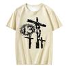 Streetwear Y2K T-shirt Harajuku Graphic Print Oversized Punk Short Sleeve T-shirt Rock Goth Retro Top Hip Hop Tee Fashion