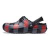 Crocs Classic Clog Clogs Unisex Black Red Gray 206568-6RQ