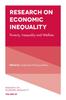 The Research On Economic Inequality : Poverty, Inequality and Welfare Book