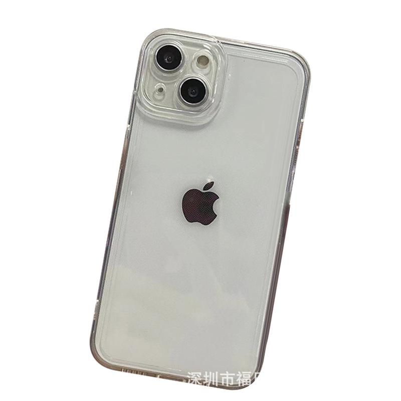 Transparent application Apple 15/16 anti-drop 14 mobile phone case iphone13pro mobile phone case PM soft case 11 13