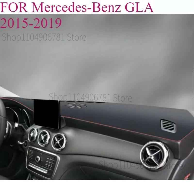 Car Dash Mat Dashmat Dashboard Mat Cover Sun Shade Dash Board Cover Carpet Accessories FOR Mercedes-Benz GLA 2015-