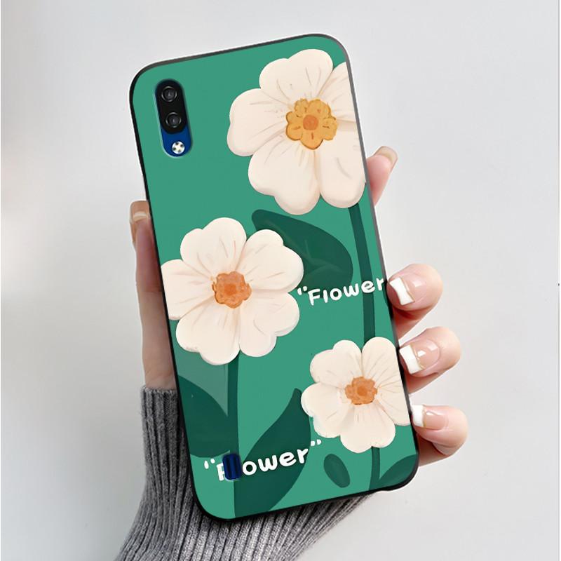 Phone Case For ZTE Blade A51 Lite / A5 2020 Casing Luxury Fashion Butterfly Flower Black Jelly Soft TPU Case Silicone Back Cover