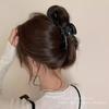 Japanese Polka Dot Bow Hair Clip - Versatile, Cute Girly Shark Clip Accessory