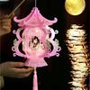 PVC Chinese Portable Lantern Blessing LED Lantern Toys Handheld Lantern  Kindergarten