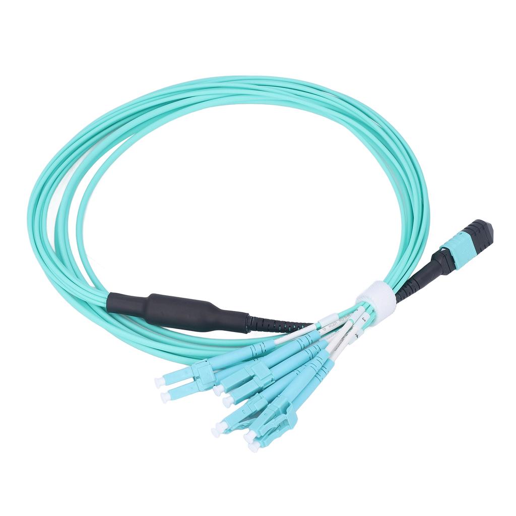 Optical Fiber Patch Cord 8 Core 40G Multimode Optic Trunk Cable Jumper Accessory