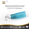 Waterproof Heat Shrink Hook Terminal, Insulated Brass Crimp Connector, 1.5-2.5mm²