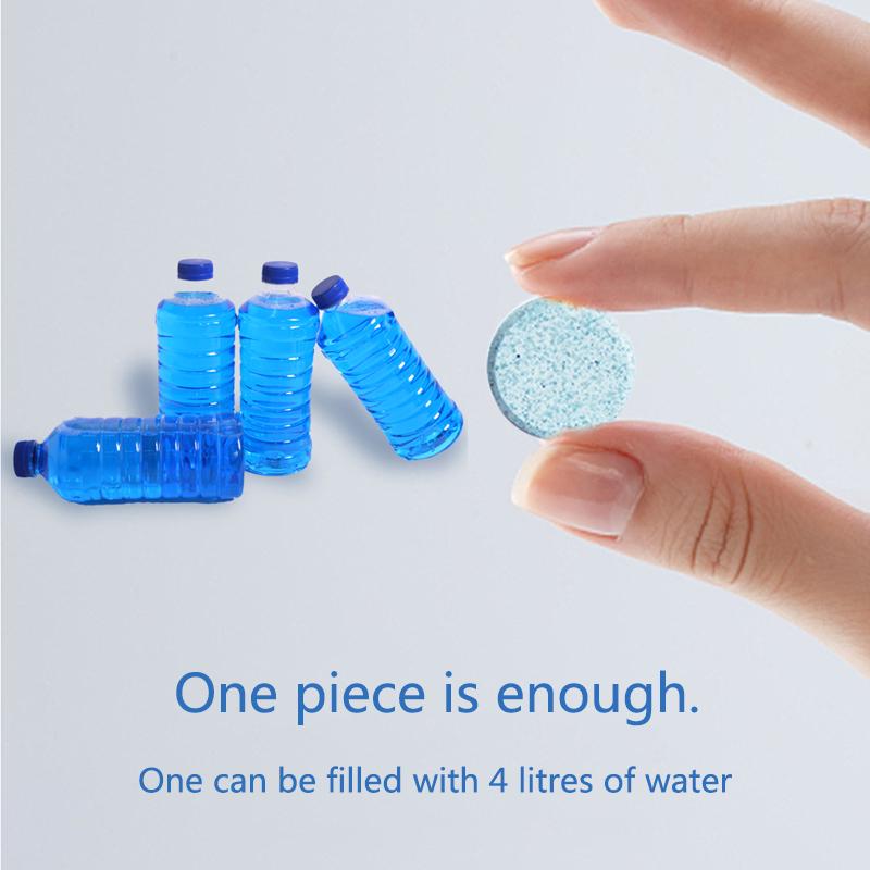 Lot Agent de curățare multifuncțional Spray concentrat efervescent 1 bucată Echivalează cu 4L Oglindă retrovizoare Solid Fashion Auto Glass Oglindă interioară