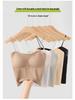 Geripptes Damen-Camisole mit Brustpolstern - Sommer-Weste BH & Oberbekleidungstop