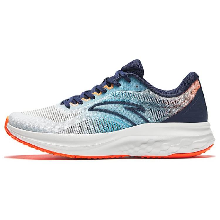 

Anta Running Collection Cushioning Slip Resistant Low top Running Shoes Men s White Blue Orange 912425530-3 41
