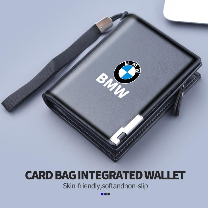 EYAG3 Do Samochodu BMW Pudełko na Dowód Osobisty Kartę Kredytową Ochronna Torba do Przechowywania Klips do Portfela E87 E70 E91 E30 G20 E92 E93 E60 E46 E90 G30 E53 X1