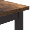 Table Smoked Oak 100 x 50 x 76.5 cm