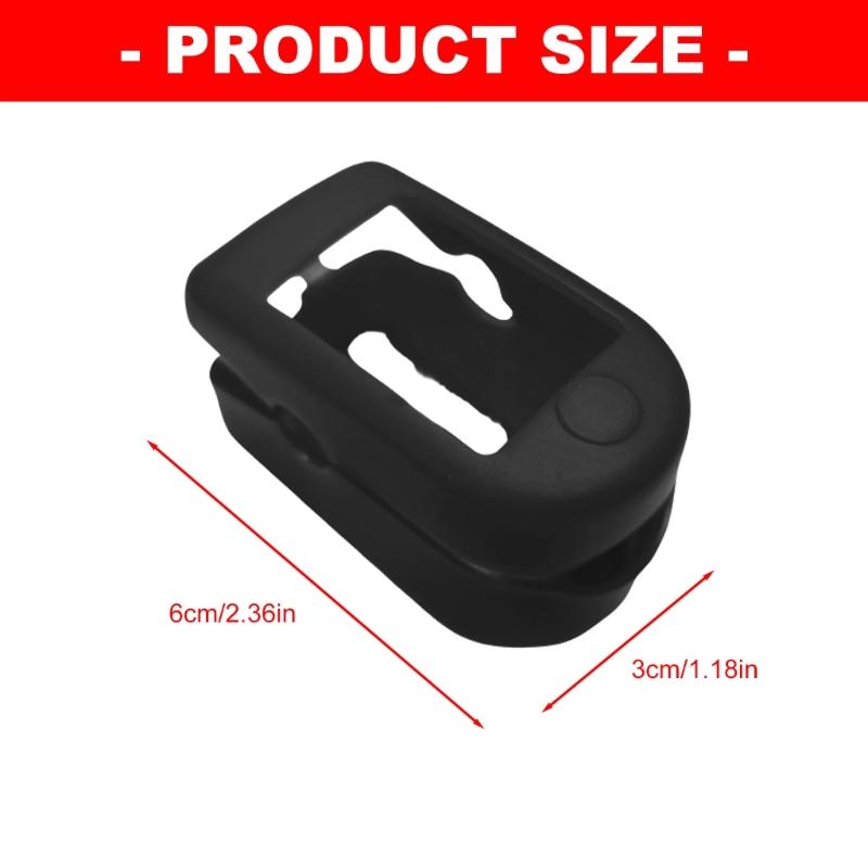 Soft Flexible Silicone Cover For Pulse Oximeter Ensuring Secure NonSlip Design Comfortable Handling Health Monitoring