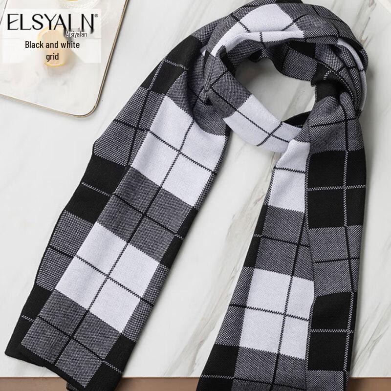 

Вязаный шарф ELSYALN 30x180cm