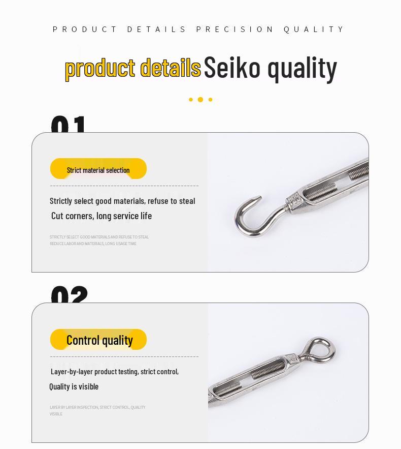 Stainless Steel Wire Rope Suspension Kit for Industrial Traction & Lifting