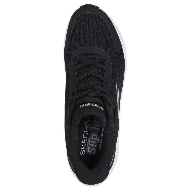 Skechers Go Run Consistent 2.0 World Men Shock-Absorbent Wear-Resistant Low Casual Running Shoes Black 220880-BKW