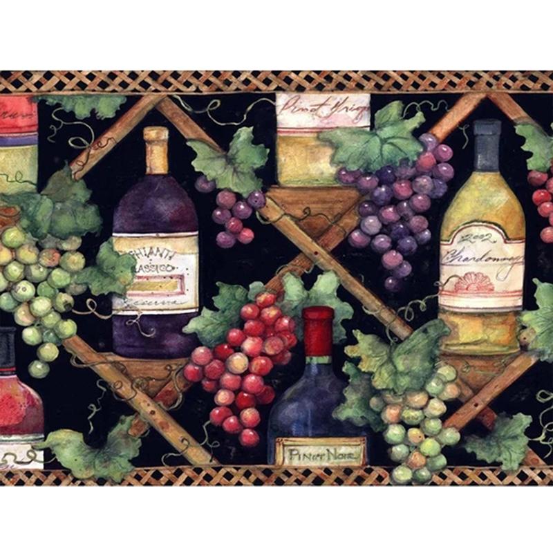 Diamond Embroidery Liqueur Full Drill Round/Square Diamond Painting Landscape Rhinestones Art Cross Stitch Kits Needlework