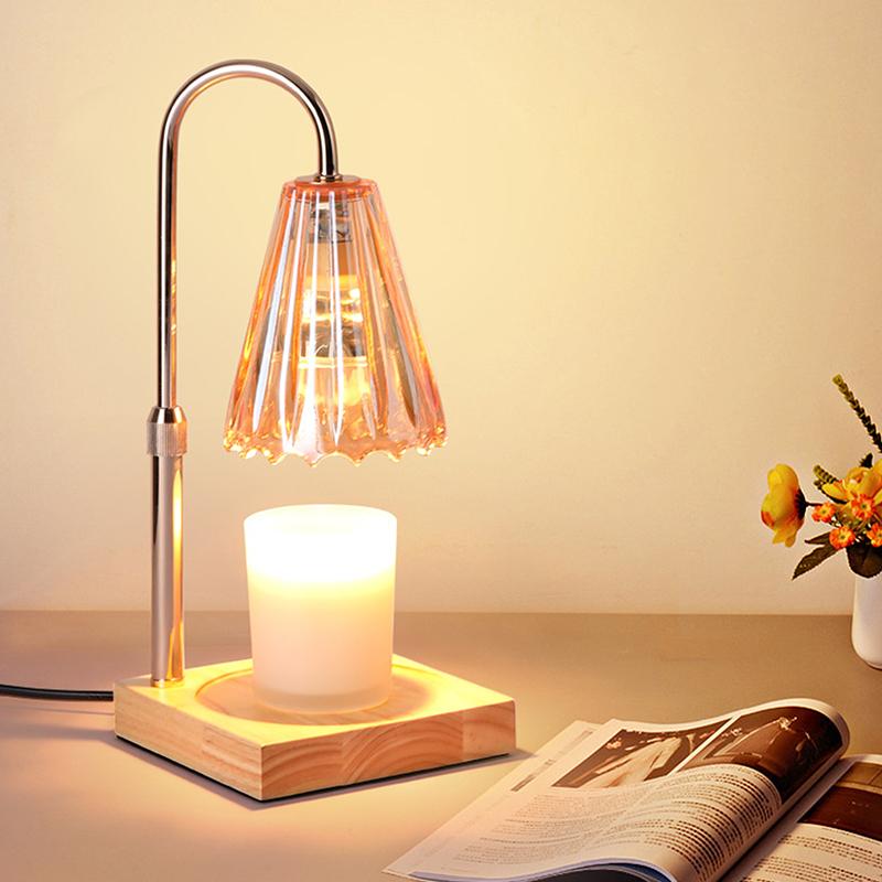 Candle Warmer Lamp Retro Melting Wax Lamp Led Lamp Dimming Aromatherapy Table Lamp For Bedroom Home Decor