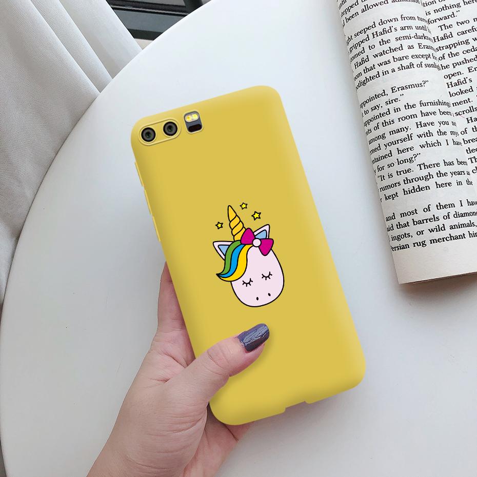 For Huawei P10 plus Phone Case Cute Painted Silicone Back Cover Protector Funda For Huawei P10plus P10 P 10 Plus HuaweiP10 Cases