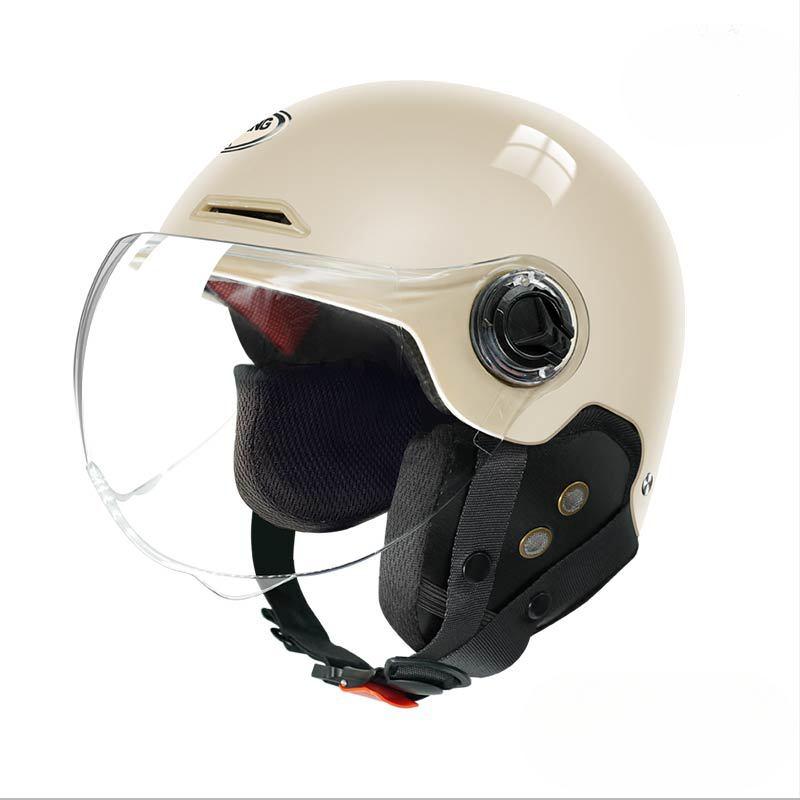 3c certifikovaná elektrická motocyklová helma pro muže a ženy, letní jízda, letní CCC ochranná helma pro elektrickou cyklistickou helmu