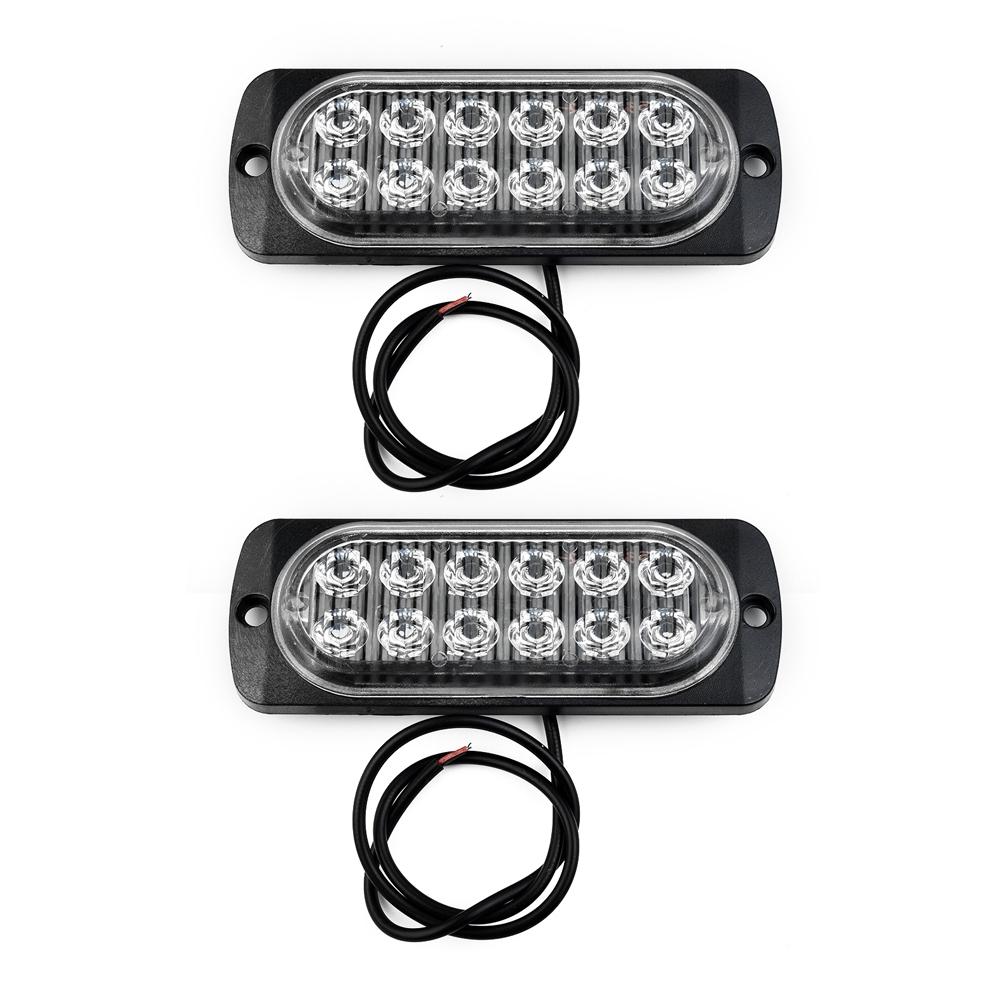 2pcs LED Urgent Light 333mA Accessories Bus Fog Lamp