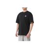 Adidas Sports Casual Simple Round Neck Pullover Short Sleeve T-Shirt Men Tops Black JN6766