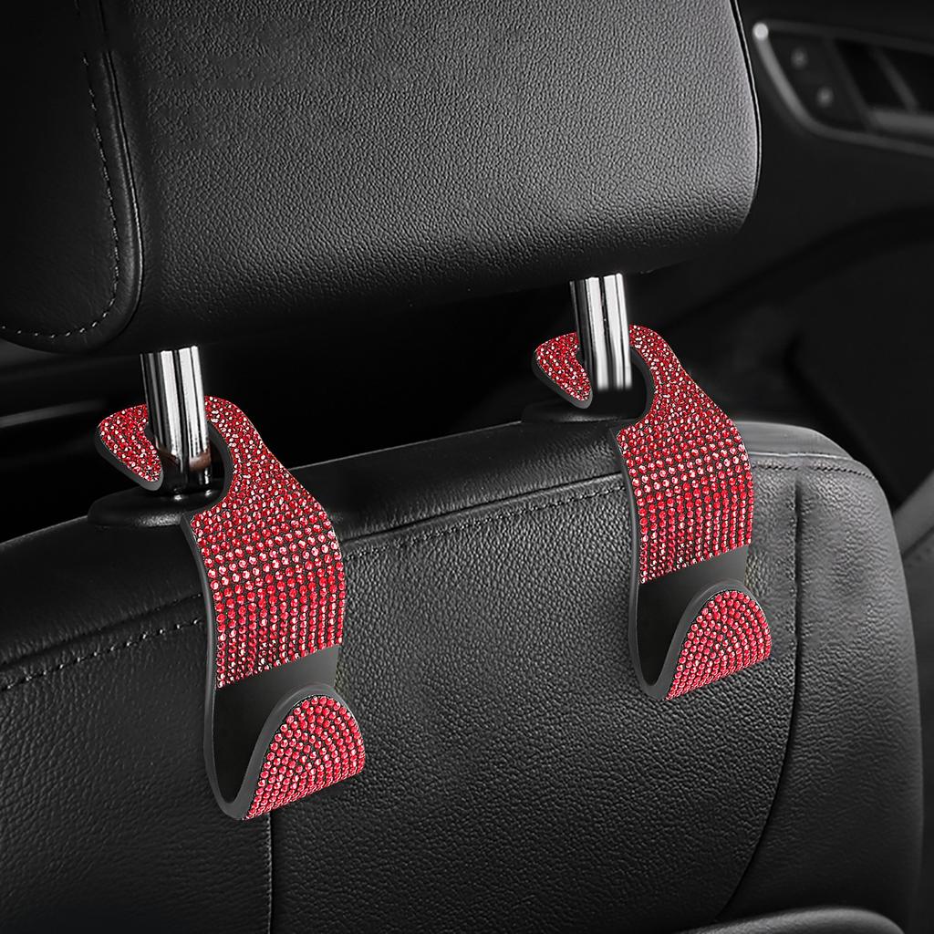 1PC Car Seat Headrest Hook for Auto Back Seat Organizer Hanger Storage Holder for Handbag Purse Bags Coats Universal