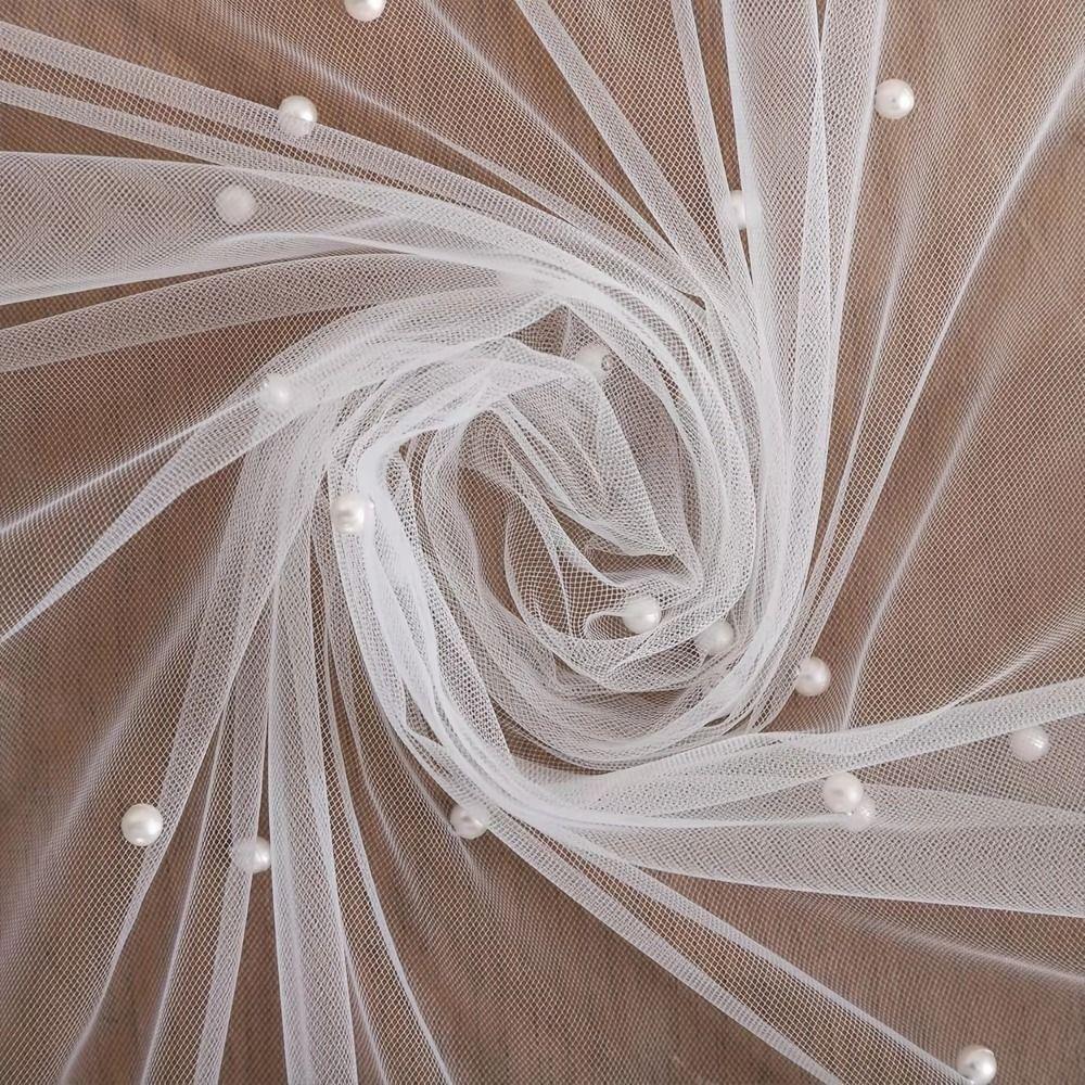 Mesh Fabric Bridal Veil Sheer Wedding Table Runner Table Decorations Table Cloth  Home Decoration