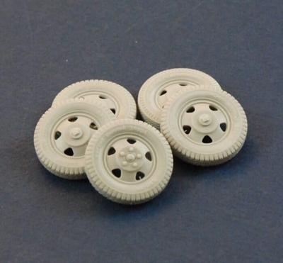 PanzerArt Russian Tire Wheel by Accessory Parts for Plastic Models PZ35730 1/35 ГАЗ-А (Зроблено Омські)
