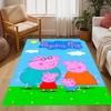 Peppa Pig's Colorful World Floor Rug Office Rug Perfect for Bedrooms Dining Room Outdoor Playrooms Antislip Carpet Office home decor