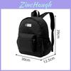 Urban Minimalist Polyester Foldable Backpack For Men And Women