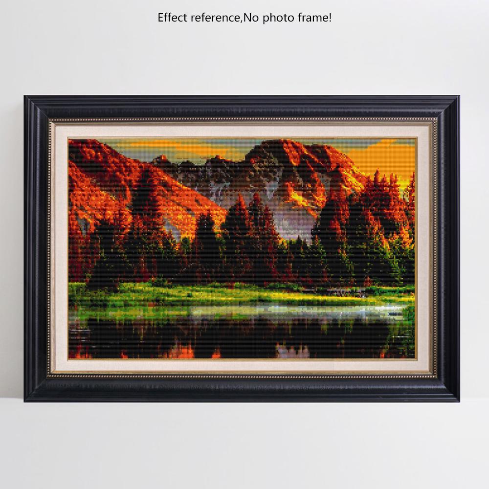 Huacan Diamond Embroidery Scenery Full Display Diamond Mosaic Diamond Painting Landscape