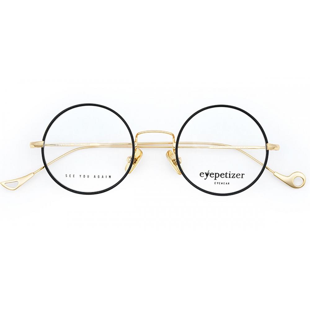 

Eyepetizer Unisex Eyeglasses Anais C.4 F Black/Gold/46-22-145