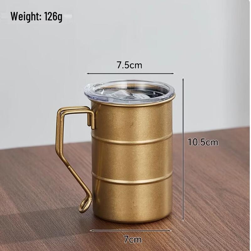 

Retro Camping Stainless Steel Mug Set with Lid