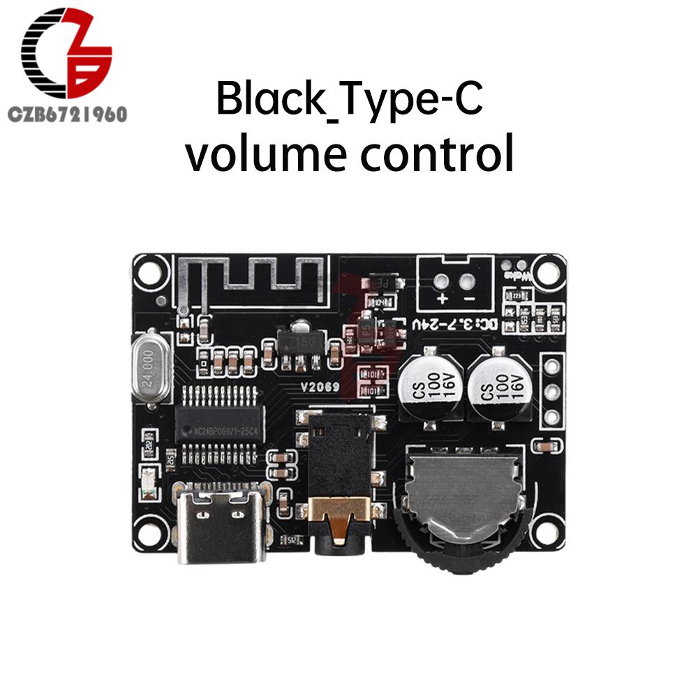 Bluetooth Audio Receiver board DC 3.7-24V Bluetooth 5.0 MP3 Lossless Decoder Board Remote Control Stereo Audio Music Module
