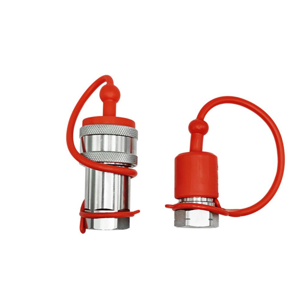 Hydraulic Quick Connect Fittings NPT ISO7241A for Reliable Connection In High Pressure Environments with Dust Cap