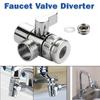 Kichen Accessories Valve Diverter Faucet Diverter 3-way Bidet Shower Connector Diverter Faucet Adapter For Toilet Sink Splitter